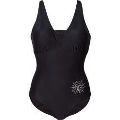 Kostium kąpielowy modelujący sylwetkę bonprix czarny. Czarne bielizna korygująca bonprix. Za 129.99 zł.