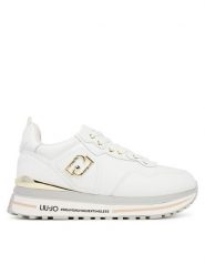 Liu Jo Sneakersy Maxi Wonder 01 BF5009 P0102 Biały. Białe obuwie sportowe damskie Liu Jo, ze skóry, bez zapięcia. Za 529.99 zł.