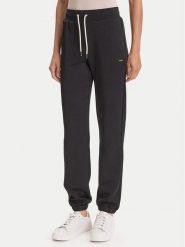Guess Spodnie dresowe V5YB06 KBSL2 Czarny Regular Fit. Czarne spodnie dresowe damskie Guess, m, z aplikacjami, z dresówki. Za 259.99 zł.