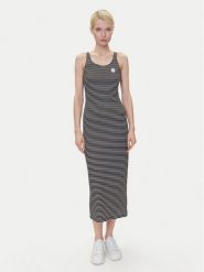 Emporio Armani Underwear Sukienka codzienna EW000514 AF10885 FC080 Czarny Regular Fit. Czarne sukienki damskie Emporio Armani Underwear, bez wzorów, z syntetyku, bez ramiączek. Za 279.99 zł.