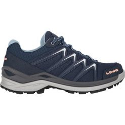Buty trekkingowe damskie Lowa Innox Pro Low Gtx. Niebieskie obuwie trekkingowe damskie Lowa, z materiału, bez zapięcia. Za 844.95 zł.
