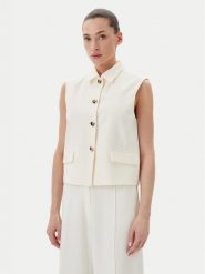 Herskind Kamizelka 5533519(G) Biały Regular Fit. Białe kamizelki damskie Herskind, bez wzorów, z syntetyku, bez kaptura. Za 699.99 zł.