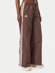 Kappa Spodnie dresowe Odette 332E1BW Brązowy Comfort Fit. Brązowe spodnie dresowe damskie Kappa, xs, bez wzorów, z dresówki. Za 229.99 zł.