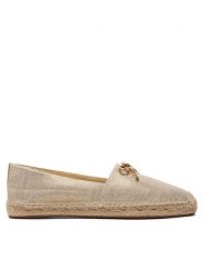 MICHAEL Michael Kors Espadryle Nori 40R4NRFP1D Złoty. Żółte espadryle damskie MICHAEL Michael Kors, bez wzorów, z materiału, bez obcasa. Za 589.99 zł.