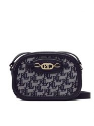 Lauren Ralph Lauren Torebka Jordynn 20 431876433008 Granatowy. Niebieskie listonoszki damskie Lauren Ralph Lauren, bez wzorów, z materiału, bez dodatków. Za 1,379.00 zł.