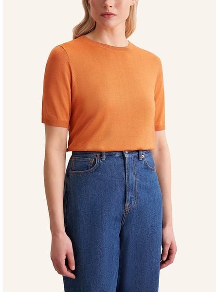 Seidensticker Sweter w kolorze pomarańczowym rozmiar: XL. Pomarańczowe swetry klasyczne damskie Seidensticker, xl, bez kołnierzyka. Za 166.49 zł.