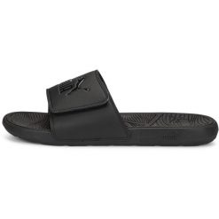 Klapki basenowe dla dorosłych Puma Cool Cat 2.0. Białe klapki damskie Puma, bez wzorów, z materiału, bez obcasa, bez zapięcia. Za 104.98 zł.