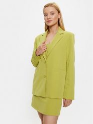 Glamorous Marynarka GS0417 Zielony Oversize. Zielone marynarki i żakiety damskie Glamorous, bez wzorów, z syntetyku. Za 329.99 zł.