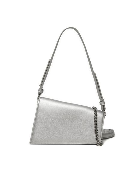 Aldo Torebka Stassiae 13824357 Srebrny. Szare torebki klasyczne damskie ALDO, ze skóry, bez dodatków. Za 219.99 zł.