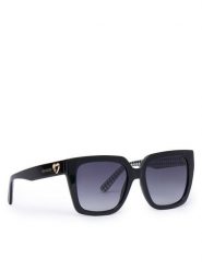 LOVE MOSCHINO Okulary przeciwsłoneczne MOL099/S 208537 Czarny. Czarne okulary przeciwsłoneczne damskie Love Moschino. Za 514.99 zł.