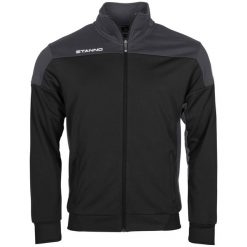 Bluza dresowa zapinana na zamek błyskawiczny Stanno Pride. Czarne bluzy damskie STANNO, l, bez wzorów, z dresówki, bez kaptura. Za 242.00 zł.