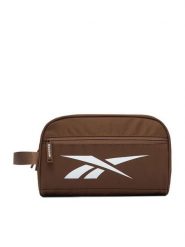 Reebok Kosmetyczka CWBEO-RBK-U1-002-AW26 Brązowy. Brązowe kosmetyczki damskie Reebok, z materiału, bez dodatków. Za 69.99 zł.
