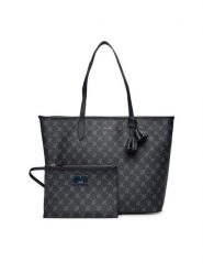 JOOP! Torebka Lara 4140006140 Granatowy. Niebieskie shopper bag Joop!, bez wzorów, ze skóry, bez dodatków. Za 699.99 zł.