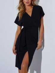 LA Angels Sukienka w kolorze czarnym rozmiar: M. Czarne sukienki damskie LA Angels, bez wzorów, bez ramiączek. Za 152.99 zł.