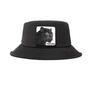 Kapelusz Bucket Goorin Bros. Bucktown Panther 105-0128-BLK S - M. Czarne kapelusze damskie Goorin Bros, bez wzorów. Za 189.00 zł.