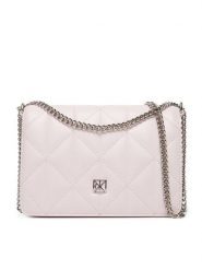 Calvin Klein Torebka Quilted Mini Chain Bag LV04F3321G Różowy. Czerwone torebki wieczorowe damskie Calvin Klein, bez wzorów, ze skóry, bez dodatków. Za 449.99 zł.