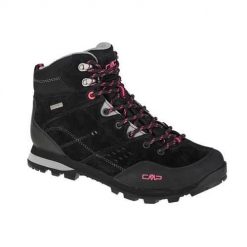 Buty do chodzenia damskie CMP Alcor Mid. Czarne obuwie sportowe damskie CMP, z materiału, za kostkę, bez zapięcia, trekkingowe. Za 478.00 zł.