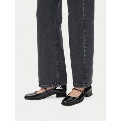 Czółenka JENNY. Czarne balerinki damskie Jenny, bez wzorów. Za 129.99 zł.