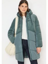 Cecil Płaszcz pikowany w kolorze zielonym rozmiar: XL. Zielone płaszcze damskie Cecil, xl, bez wzorów, bez kaptura. Za 459.04 zł.