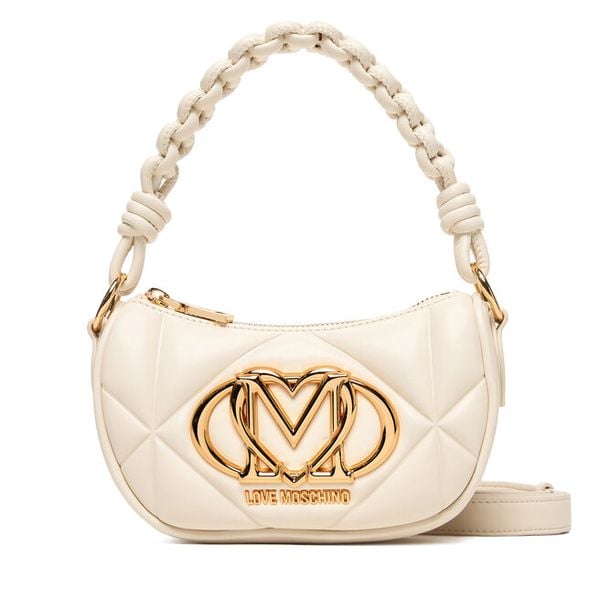 Torebka LOVE MOSCHINO. Białe torebki klasyczne damskie Love Moschino, bez dodatków. Za 461.99 zł.