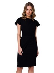 Stylove Sukienka w kolorze czarnym rozmiar: XL. Czarne sukienki damskie Stylove, bez wzorów, bez ramiączek. Za 294.45 zł.
