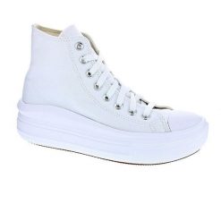 Trampki damskie Converse Chuck Taylor All Star Move Platform Hi. Białe obuwie sportowe casual damskie Converse, bez zapięcia. Za 383.00 zł.