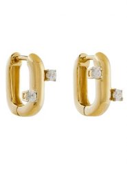 Guess Kolczyki JSBE04 524JW Złoty. Żółte kolczyki damskie Guess, metalowe. Za 179.99 zł.