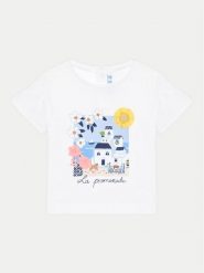 Mayoral Komplet t-shirtów 1011 Kolorowy Regular Fit. Koszulki i t-shirty dziewczęce Mayoral, bez wzorów, z bawełny, bez kołnierzyka, bez ramiączek. Za 39.99 zł.
