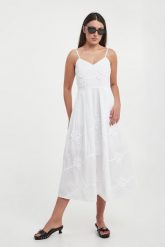 Sukienka midi Fiore MARELLA. Sukienki damskie Marella, bez wzorów, bez ramiączek. Za 1,509.00 zł.