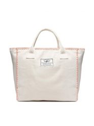Banana Moon Torebka Seta Lohan KBJ11 Beżowy. Brązowe shopper bag Banana Moon, bez wzorów, z materiału, bez dodatków. Za 259.99 zł.