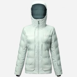 Kurtka narciarska damska GRANDS MONTETS PEAK. Zielone kurtki damskie Millet, na zimę, m, bez wzorów, z jedwabiu, bez kaptura. Za 1,701.35 zł.