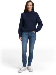 Tom Tailor Sweter w kolorze granatowym rozmiar: L. Niebieskie swetry klasyczne damskie Tom Tailor, l, bez kołnierzyka. Za 106.13 zł.
