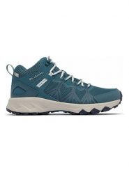 Columbia Buty trekkingowe "Peakfreak II" w kolorze turkusowym rozmiar: 37,5. Niebieskie obuwie trekkingowe damskie Columbia, bez zapięcia. Za 359.95 zł.