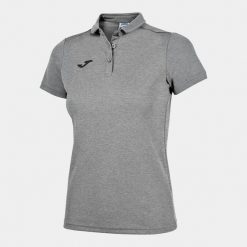 Koszulka polo do tenisa damska Joma Hobby. Szare koszulki damskie Joma, xl, bez wzorów, bez kołnierzyka, bez ramiączek. W wyprzedaży za 117.30 zł.
