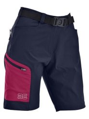 Maul Sport Bermudy trekkingowe "Laval 3XT" w kolorze granatowym rozmiar: 44. Niebieskie spodnie dresowe damskie Maul Sport, bez wzorów, z materiału. Za 179.95 zł.