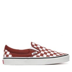 Tenisówki Vans. Czerwone trampki damskie Vans, bez wzorów, bez zapięcia. Za 339.99 zł.