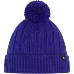 Czapka Eisbar Ayo Pompon MÜ. Fioletowe czapki damskie Eisbär, bez wzorów. W wyprzedaży za 164.93 zł.