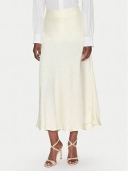 Fransa Spódnica midi 20615436 Écru Regular Fit. Spódnice damskie Fransa, l, bez wzorów, z syntetyku, midi. Za 169.99 zł.