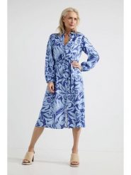 Josephine & Co Sukienka "Amira" w kolorze niebiesko-błękitnym rozmiar: 38. Niebieskie sukienki damskie Josephine & Co, bez wzorów, z wiskozy, bez ramiączek. Za 295.86 zł.