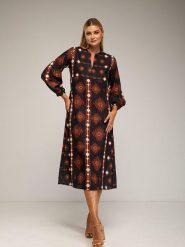 Tantra Sukienka w kolorze czarnym rozmiar: XL. Czarne sukienki damskie Tantra, bez wzorów, bez ramiączek. Za 184.46 zł.