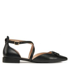 Baleriny Liu Jo. Czarne balerinki damskie Liu Jo, bez wzorów. Za 429.99 zł.