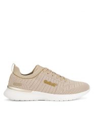 Go Soft Sneakersy WP-12A Beżowy. Brązowe obuwie sportowe damskie GO SOFT, z materiału, bez zapięcia. Za 159.99 zł.