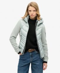 Kurtka polarowa z kapturem Storm od SUPERDRY. Szare kurtki damskie Superdry, m, bez wzorów, z polaru, z kapturem. Za 473.35 zł.
