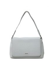 Calvin Klein Torebka Ck Must Satchel_Mono K60K613181 Szary. Szare torebki klasyczne damskie Calvin Klein, ze skóry, bez dodatków. Za 449.99 zł.