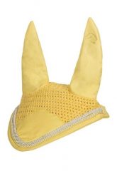 Krótki kapelusz dla koni HKM Essentials. Żółte kapelusze damskie HKM, bez wzorów, z materiału, eleganckie. Za 133.50 zł.