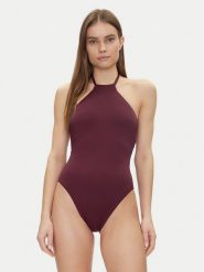 LAUREN RALPH LAUREN Strój kąpielowy 20501264 Bordowy. Czerwone stroje jednoczęściowe Lauren Ralph Lauren, bez wzorów, z syntetyku. Za 559.99 zł.