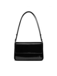 Calvin Klein Torebka Block Ew Flap Shoulderbag25 S K60K611833 Czarny. Czarne torebki klasyczne damskie Calvin Klein, ze skóry, bez dodatków. Za 449.99 zł.