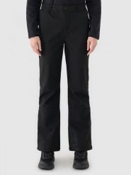 4F Spodnie trekkingowe w kolorze czarnym rozmiar: S. Czarne spodnie dresowe damskie 4F, m, bez wzorów, outdoorowe. Za 165.71 zł.