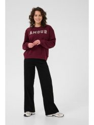 Kaffe Bluza w kolorze czerwonym rozmiar: XXL. Czerwone bluzy damskie Kaffe, xxl, bez wzorów, bez kaptura. Za 87.19 zł.