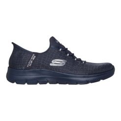Baskets Femme Baskets Skechers SUMMITS-CLASSY NIGHT Bleu Skechers. Niebieskie obuwie sportowe treningowe Skechers. Za 361.60 zł.